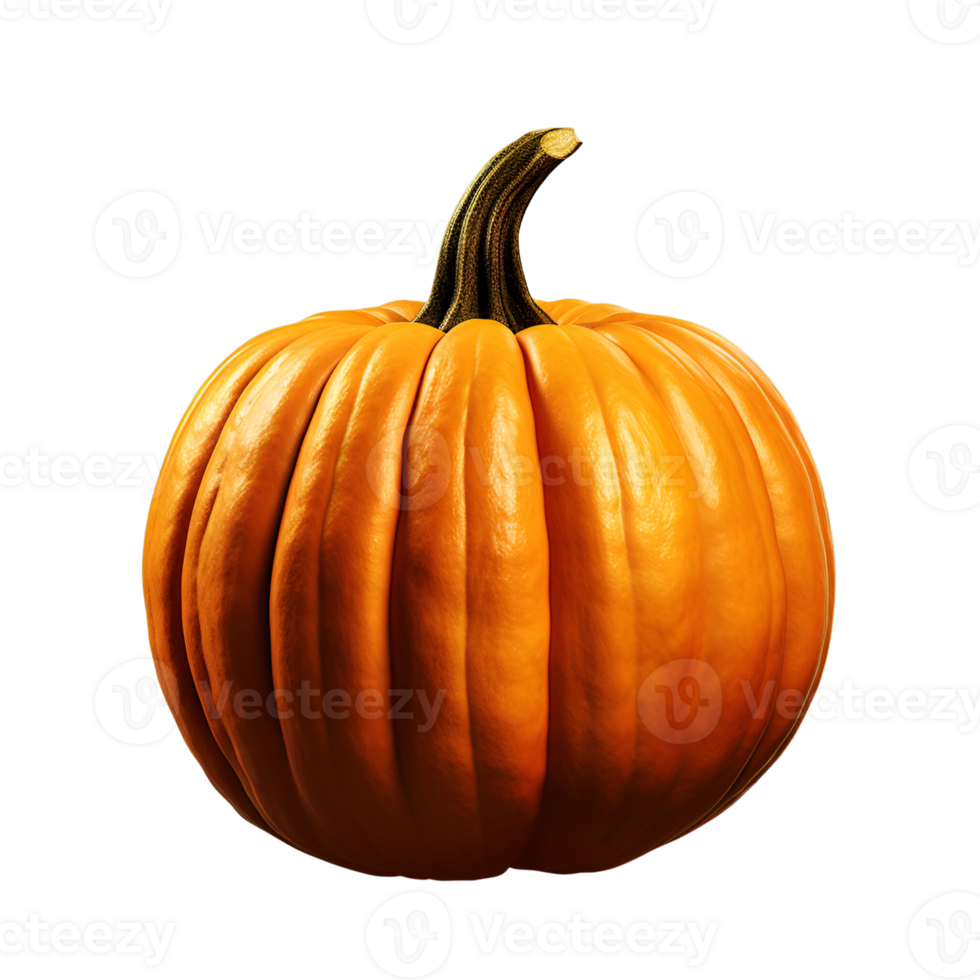 Pumpkin Whole Pumpkin Halloween Pumpkin No Background Applicable to any Context Perfect for Print on demand Merchandise Ai Generated ai generative png
