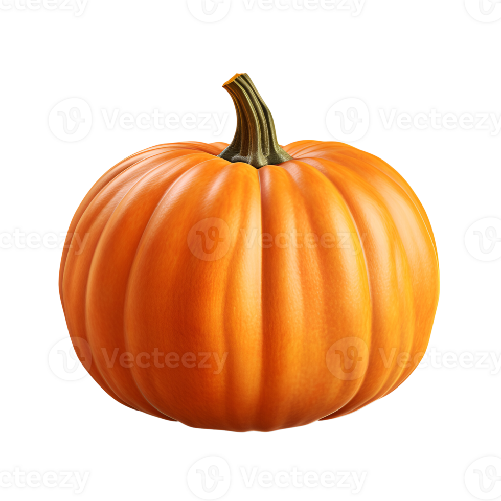 Pumpkin Whole Pumpkin Halloween Pumpkin No Background Applicable to any Context Perfect for Print on demand Merchandise Ai Generated ai generative png