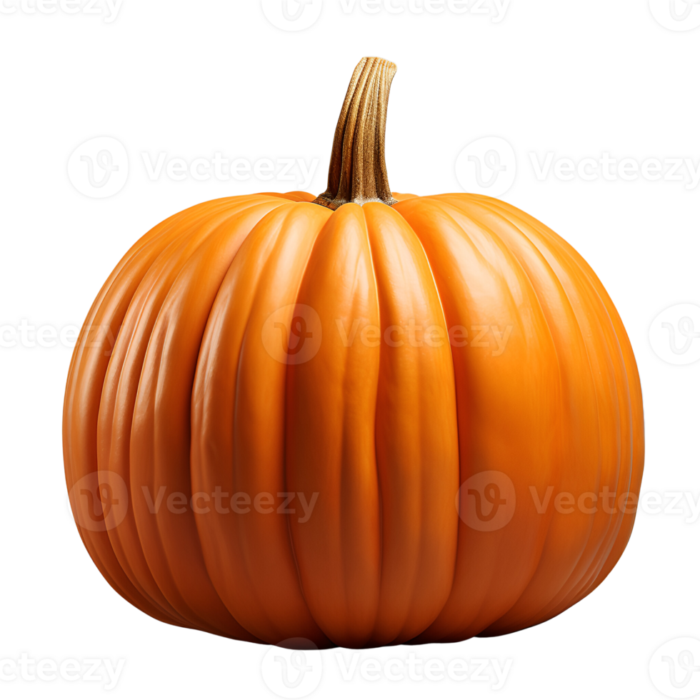 Pumpkin Whole Pumpkin Halloween Pumpkin No Background Applicable to any Context Perfect for Print on demand Merchandise Ai Generated ai generative png