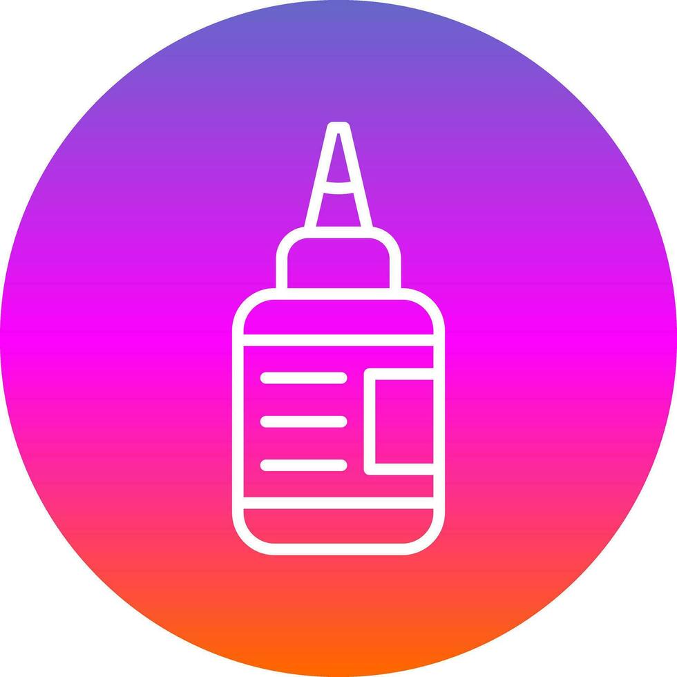 Liquid Glue Vector Icon Design