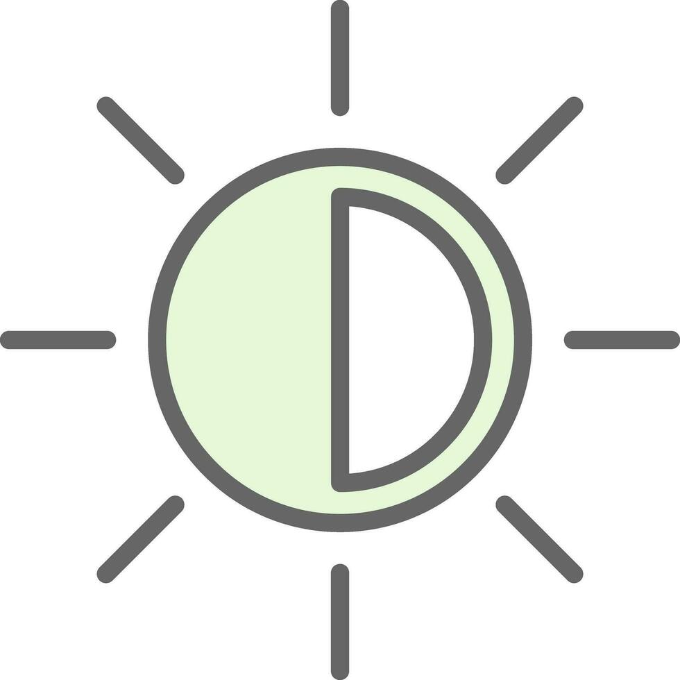 Sun Vector Icon Design