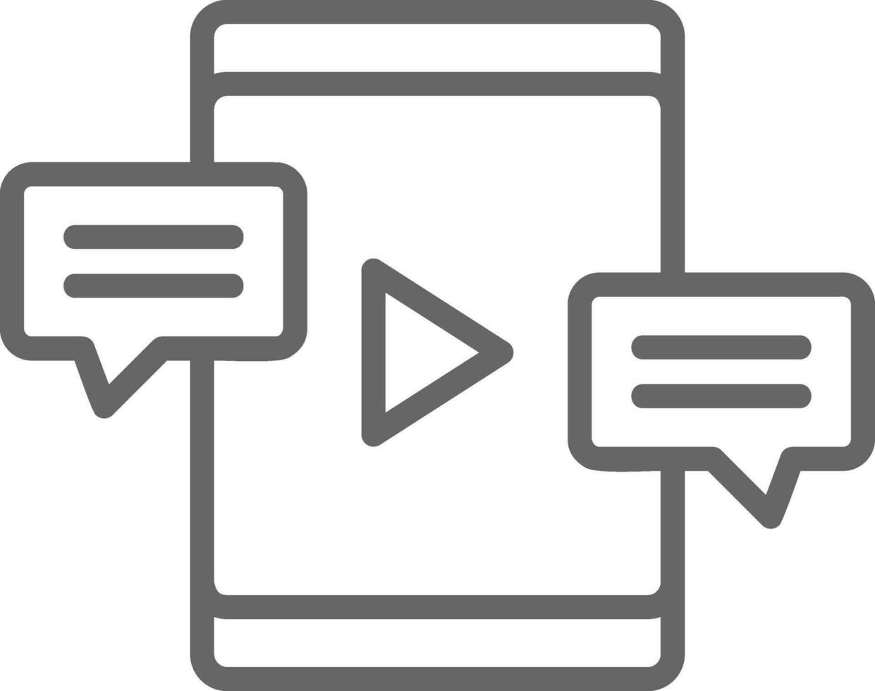Comment Vector Icon Design
