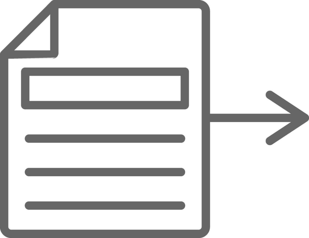 Headline Vector Icon Design