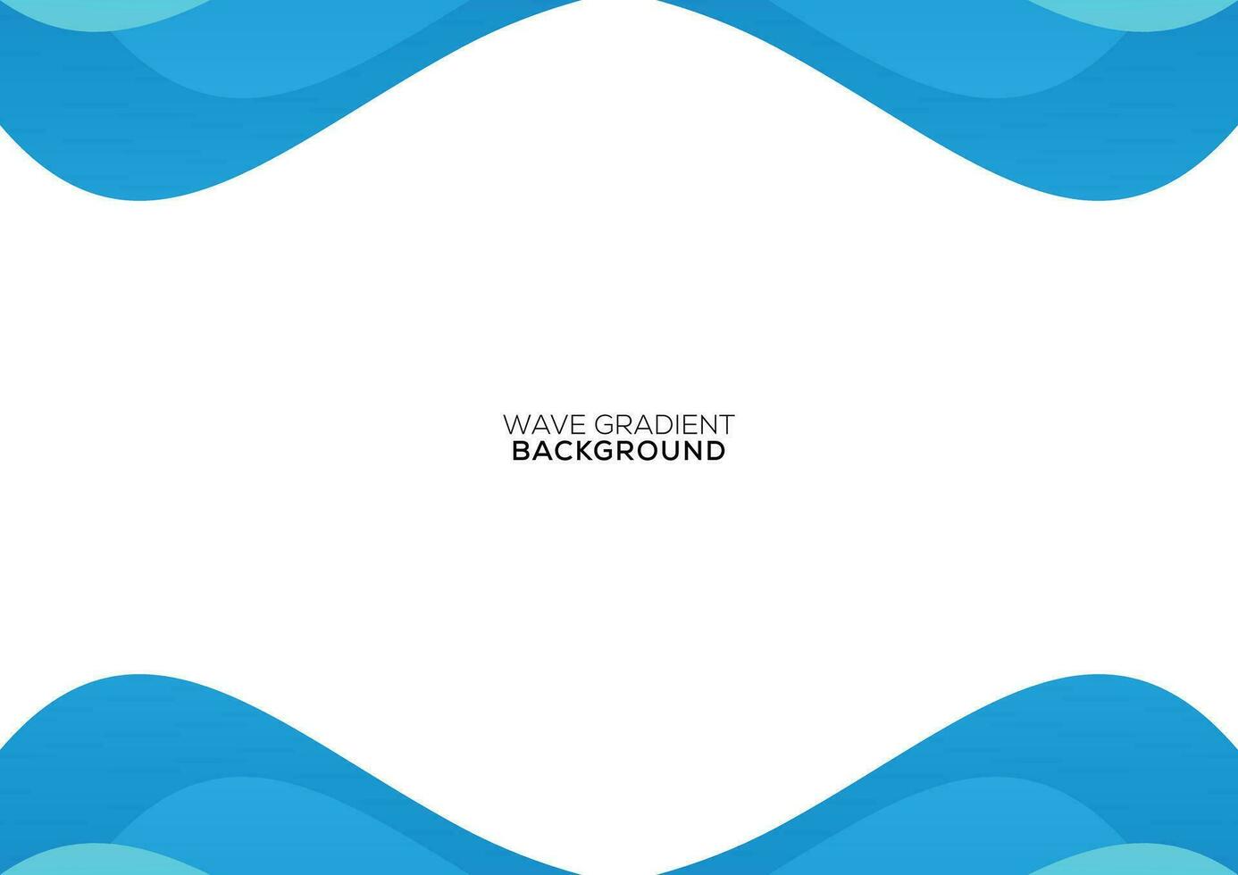 frame wave background design gradient vector
