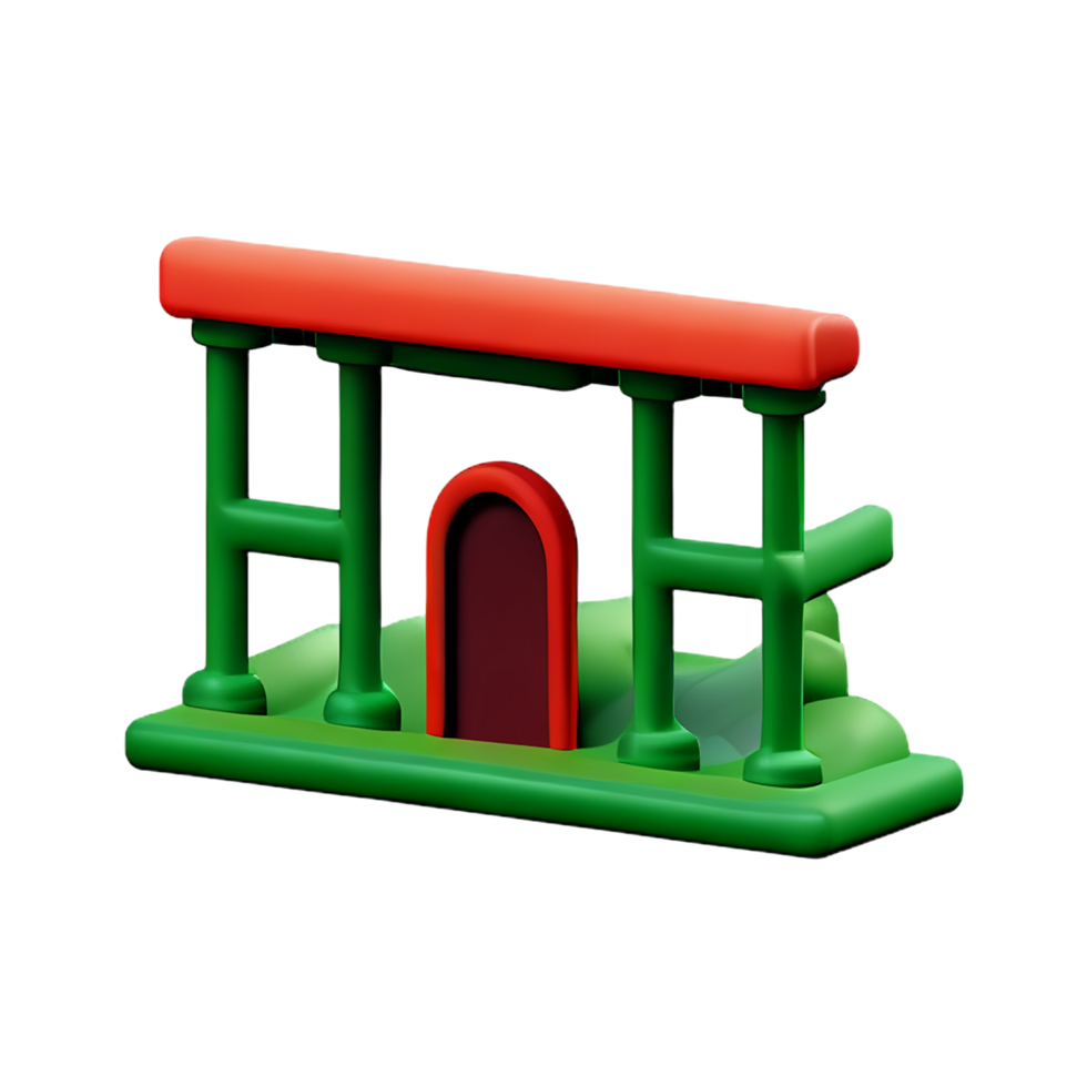 maze 3d rendering icon illustration png