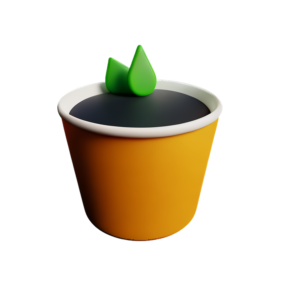 soup 3d rendering icon illustration png