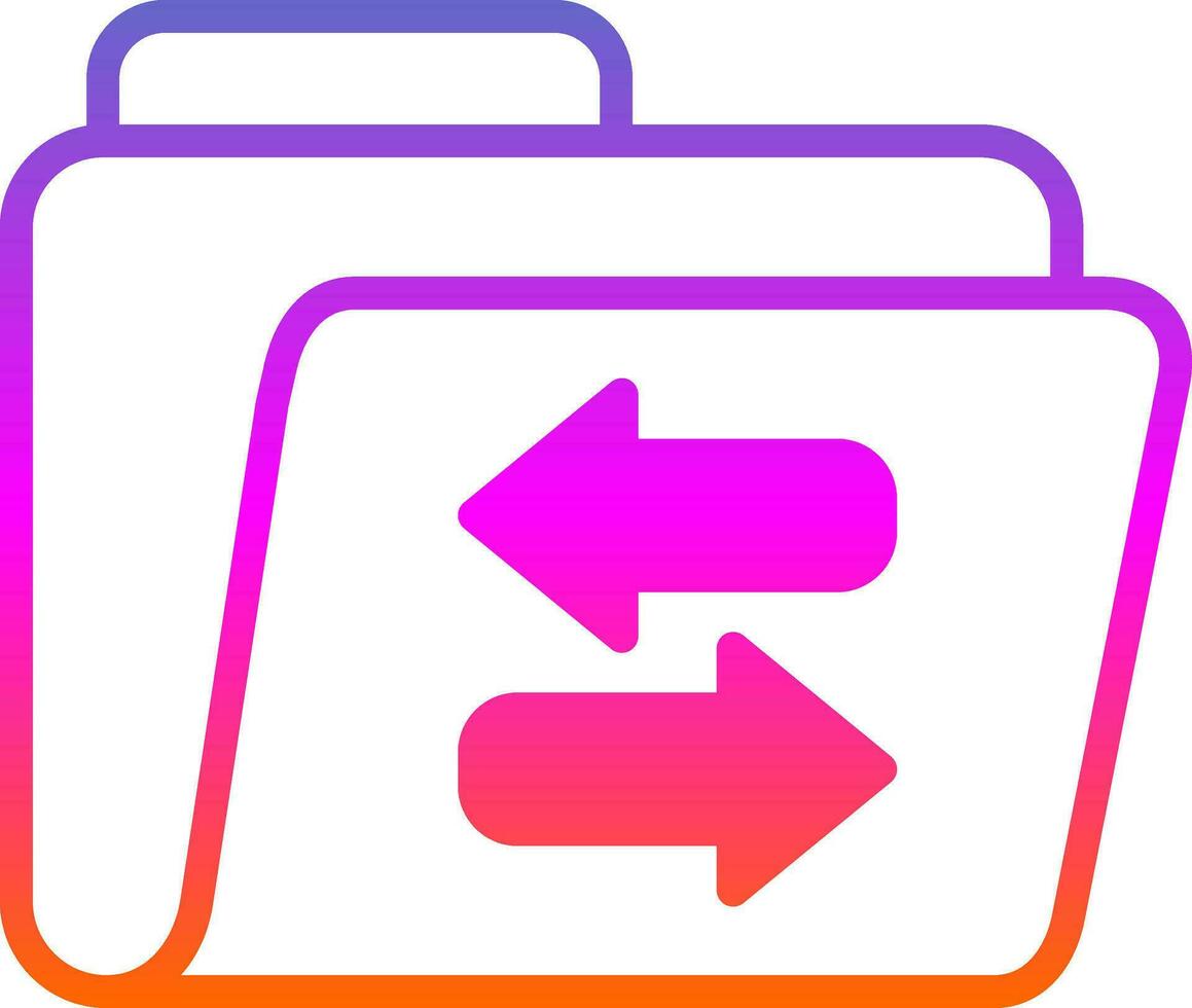 Exchange Vector Icon Design