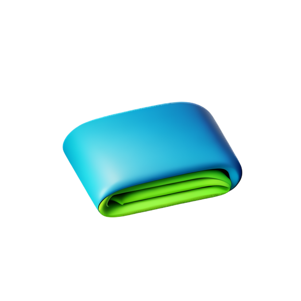 blanket 3d rendering icon illustration png