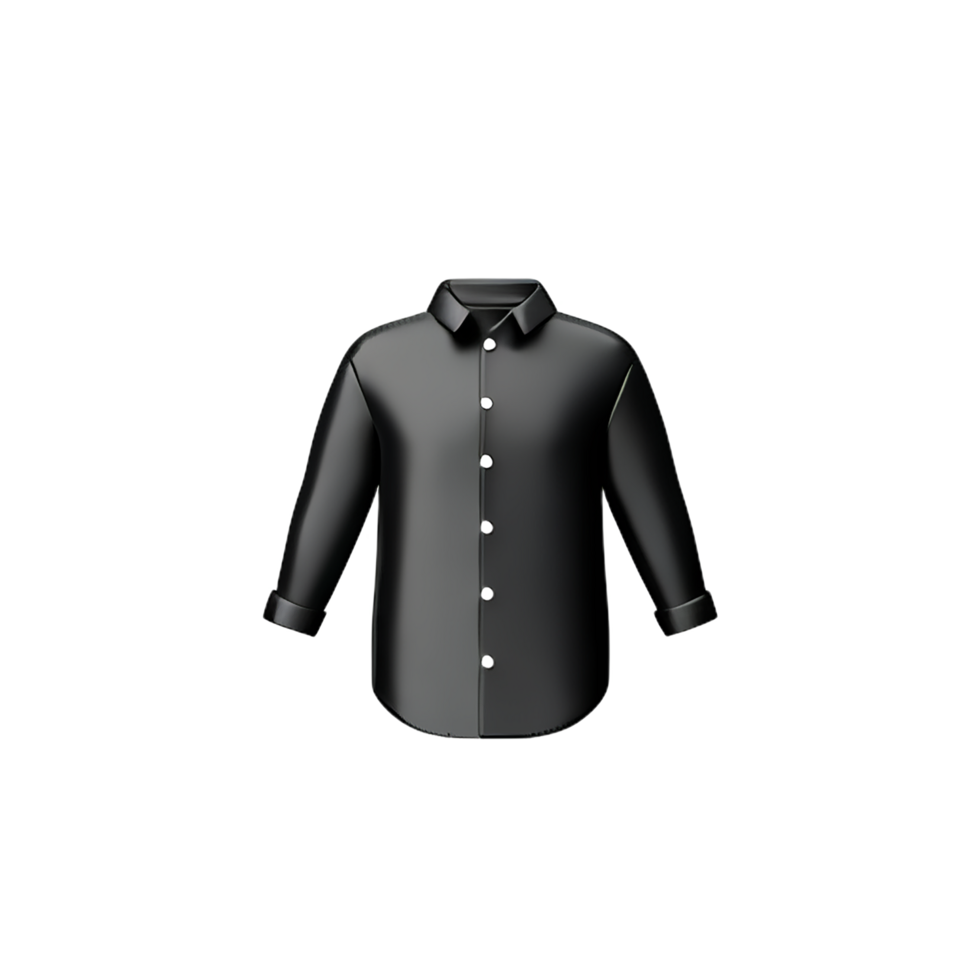 oversize shirt 3d rendering icon illustration png