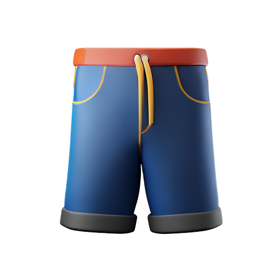 jeans 3d rendering icon illustration png