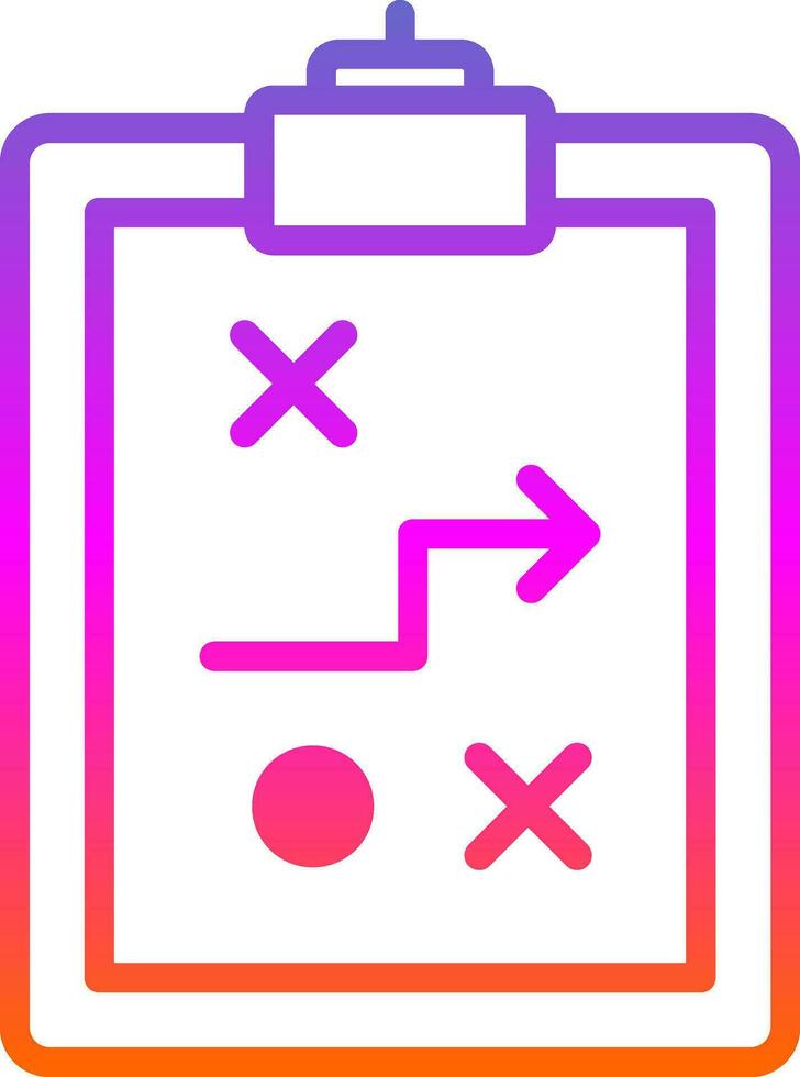 Strategy Vector Icon Design