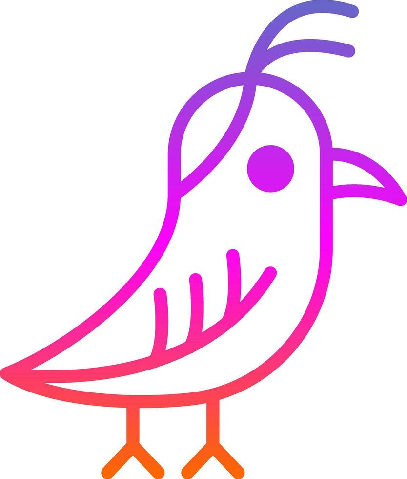 diseño de icono de vector de pájaro