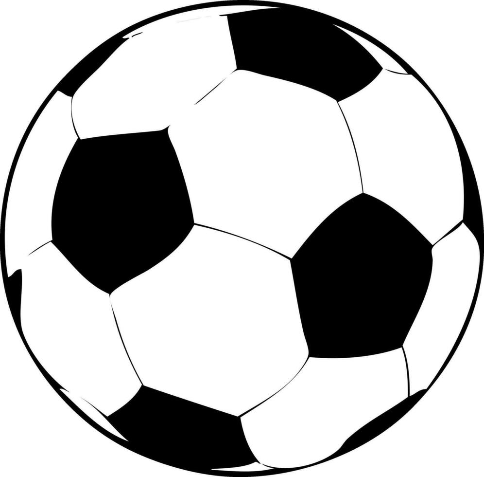 Soccer ball, football vector icon. Sports pictogram