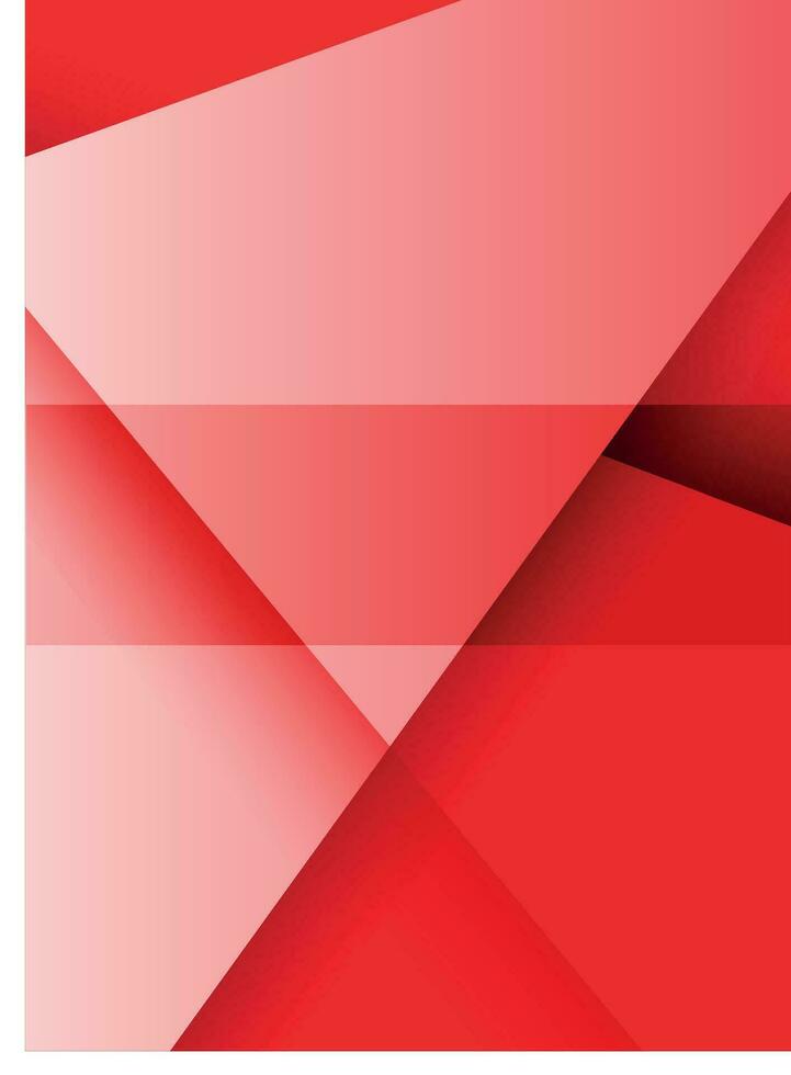 Presentation cover template, red vector background