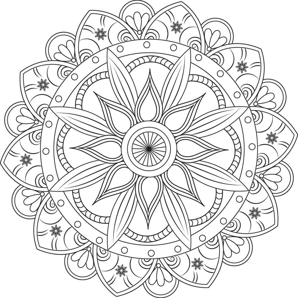 Luxery Mandala Design Background vector