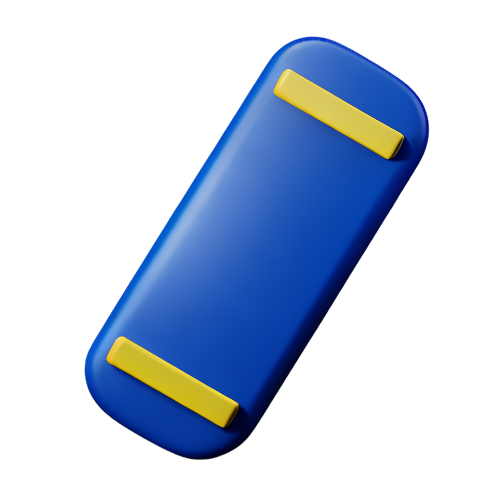 skateboard 3d rendering icon illustration png