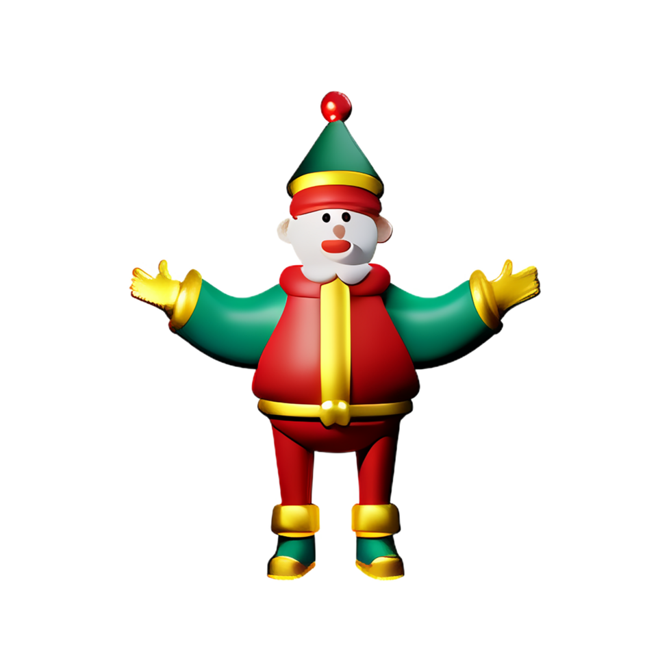 navidad 3d rendering icon illustration png