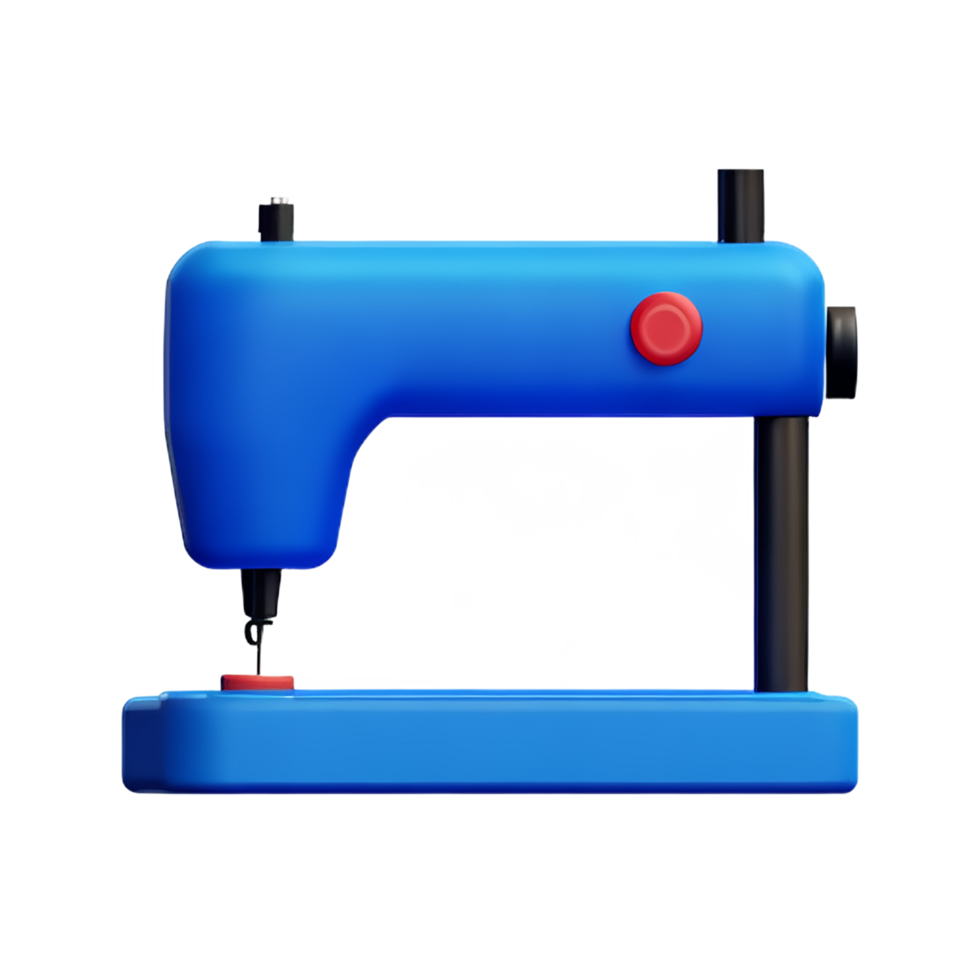 sewing 3d rendering icon illustration png