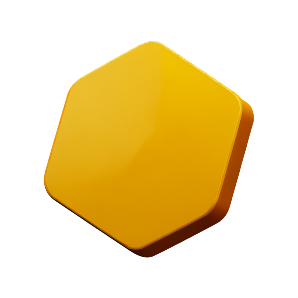 honeycomb 3d rendering icon illustration png