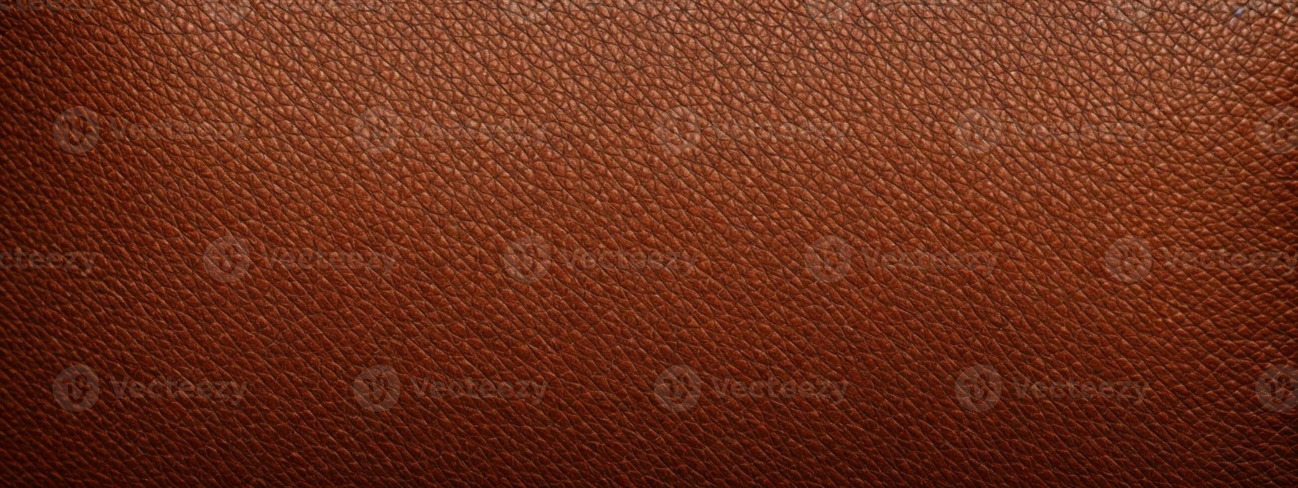 Brown leather texture background. AI generated photo