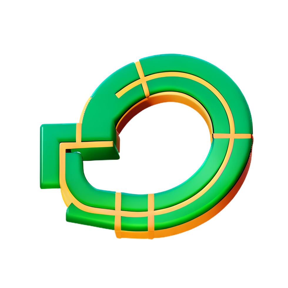 maze 3d rendering icon illustration png