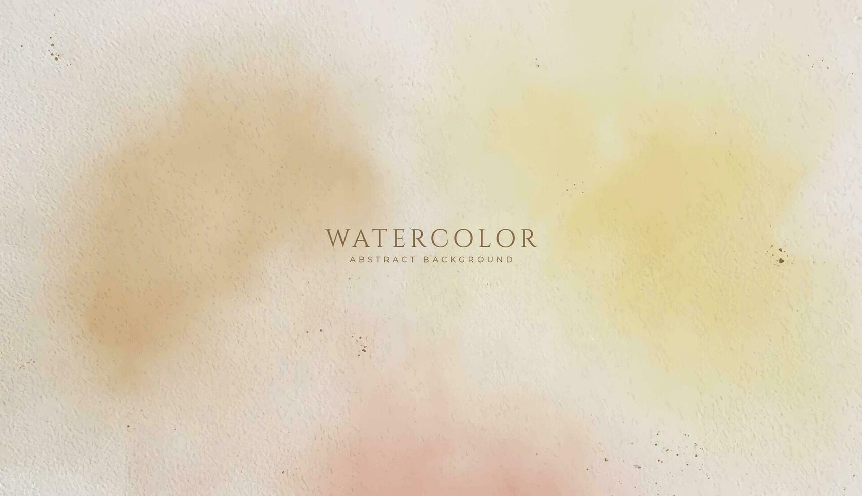 Abstract horizontal watercolor background. Neutral light colored empty space background illustration vector