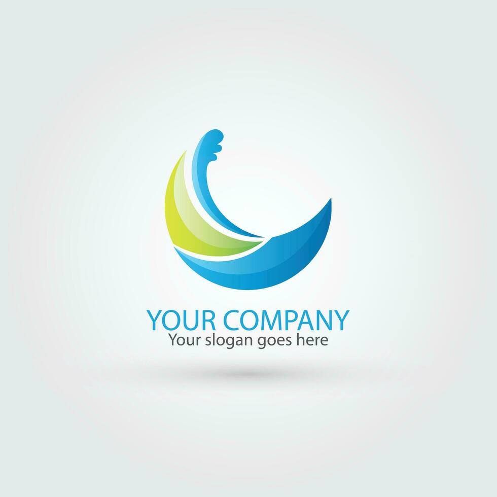 abstract logo design, Creative logo Template vector