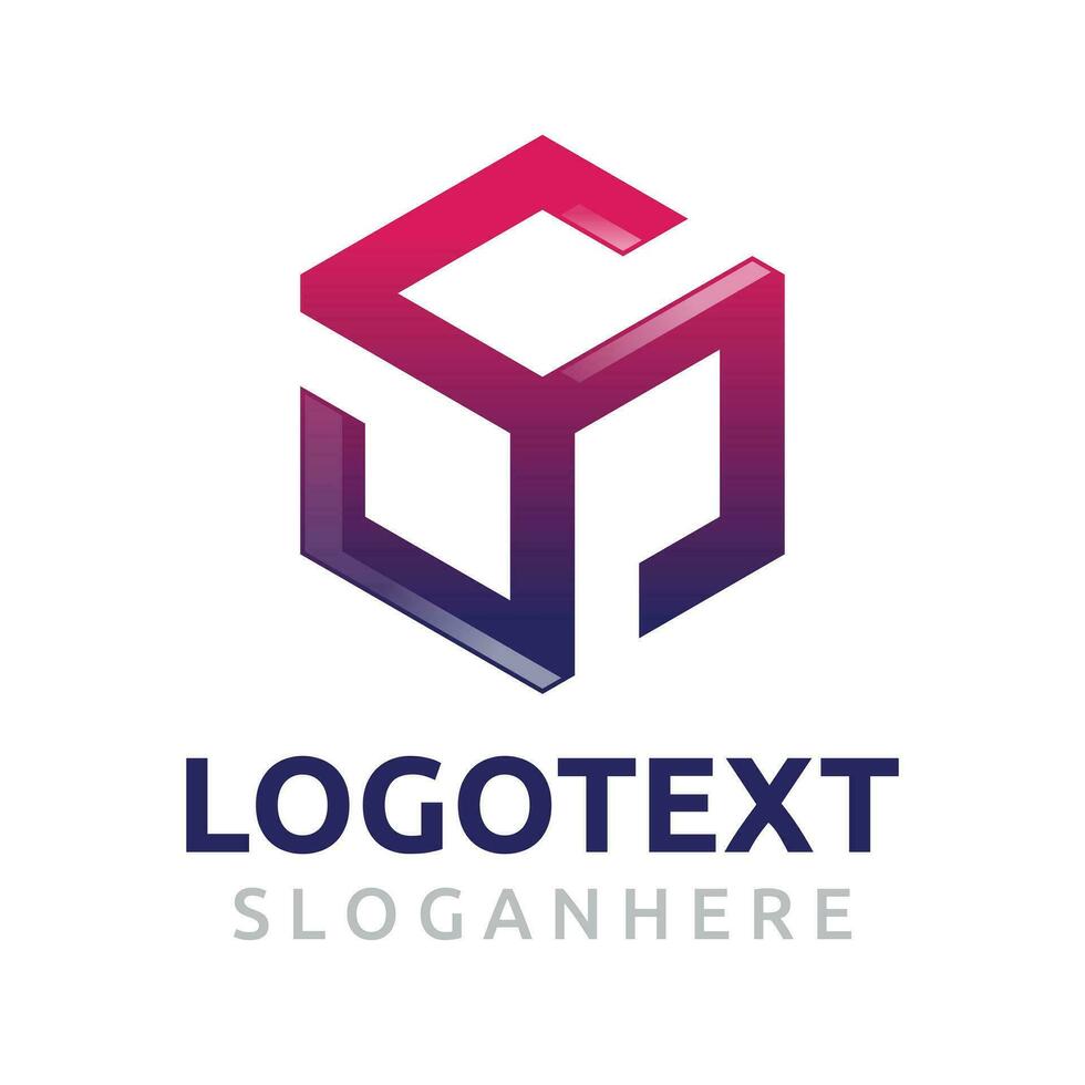 abstract logo design, Creative logo Template vector