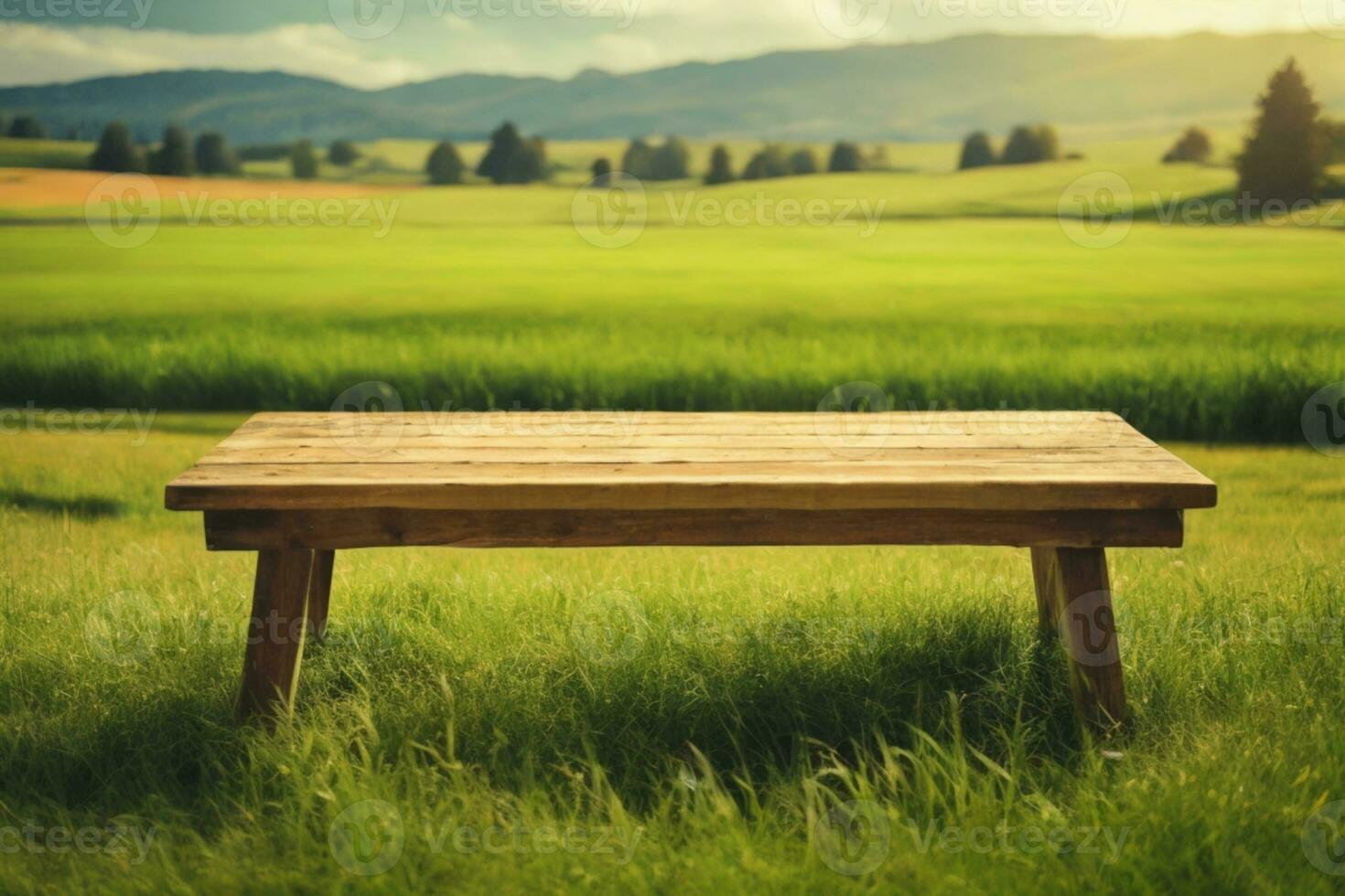 Spring background. AI generated photo