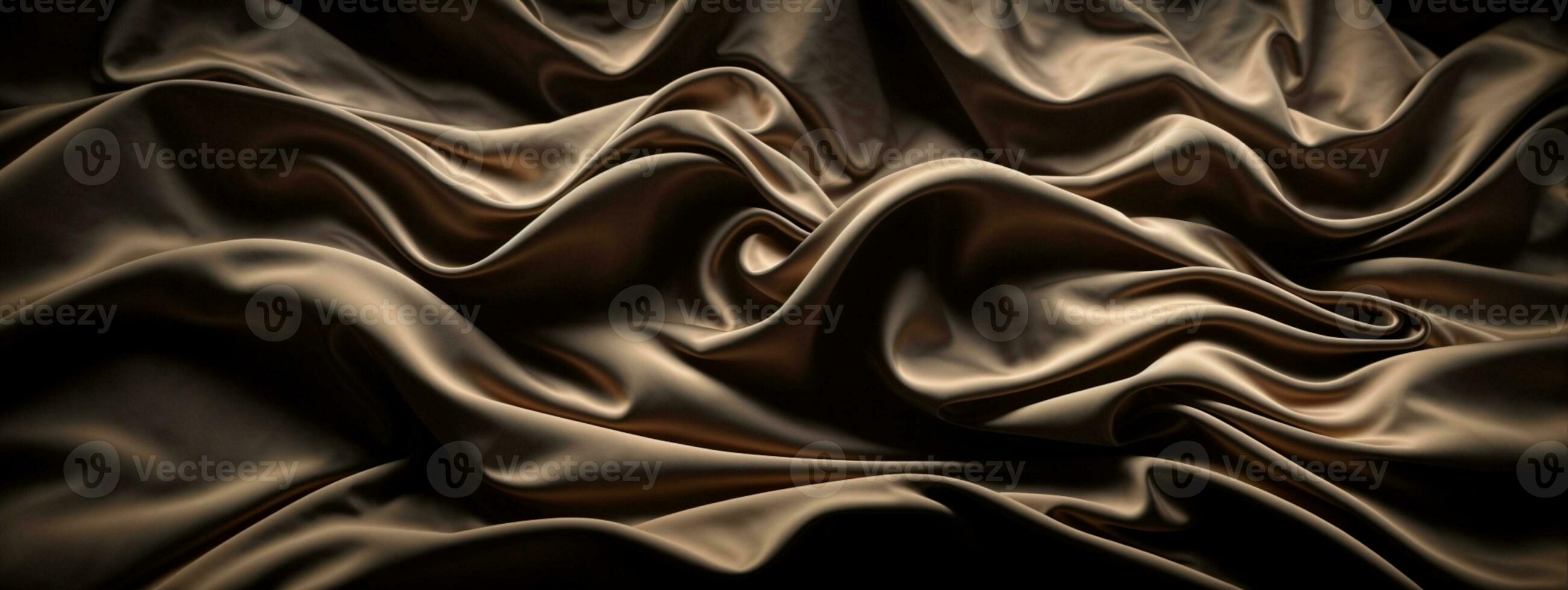 abstract background luxury cloth or liquid wave or wavy folds of grunge silk texture satin velvet material or luxurious Christmas background or elegant wallpaper design, background. AI generated photo