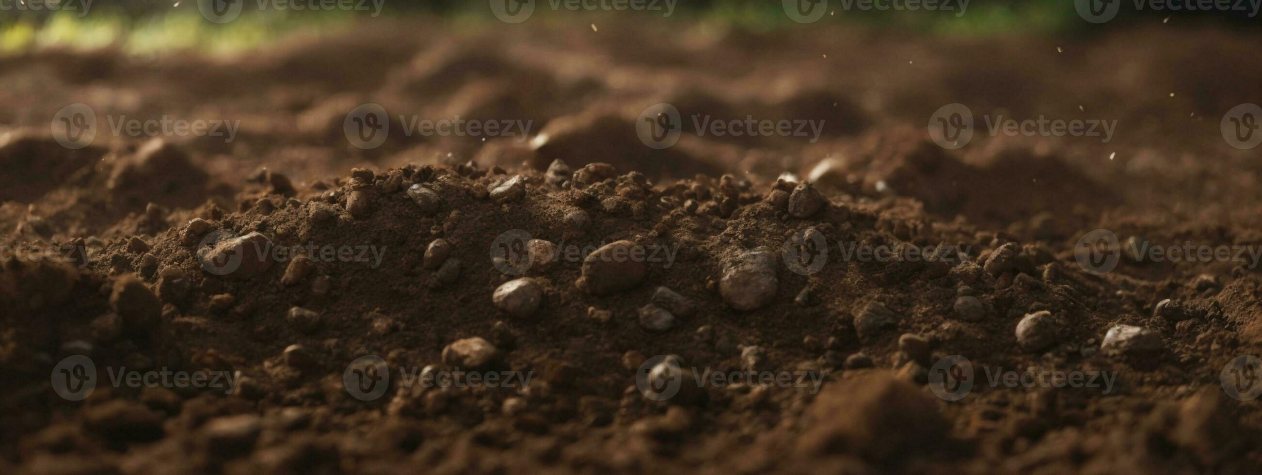 Soil. AI generated photo