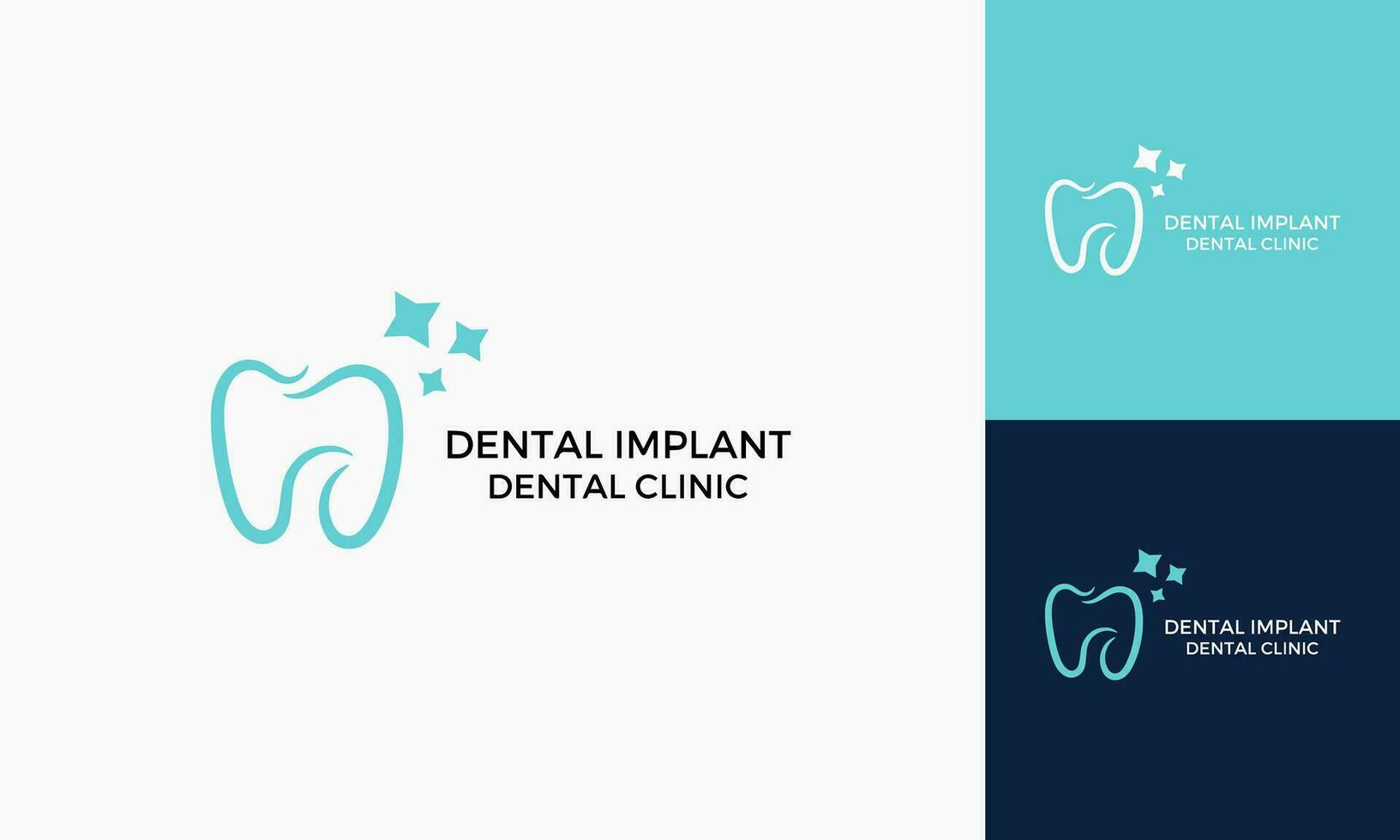 del dentista logo diseño, o dientes vector