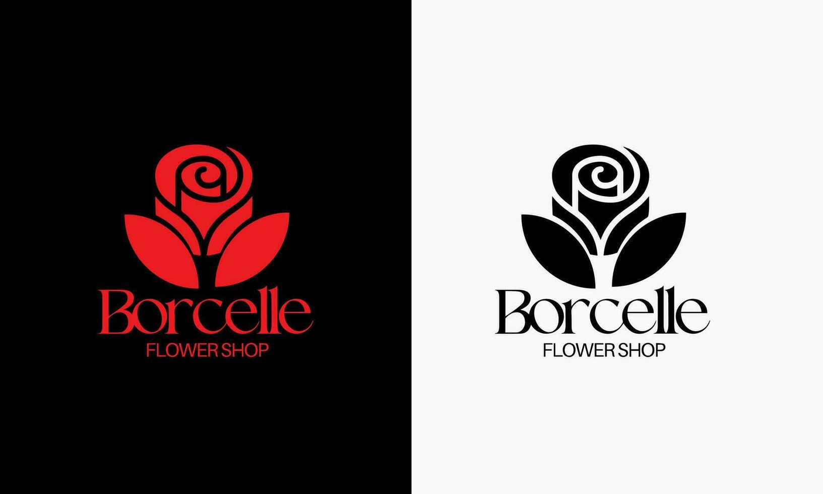 Flower logo design template design vector