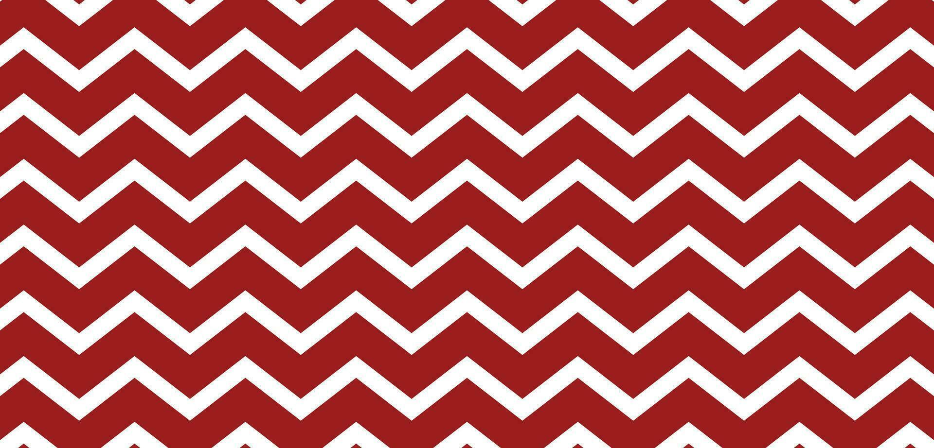 Chirstmas background zig zag with red and white color vector