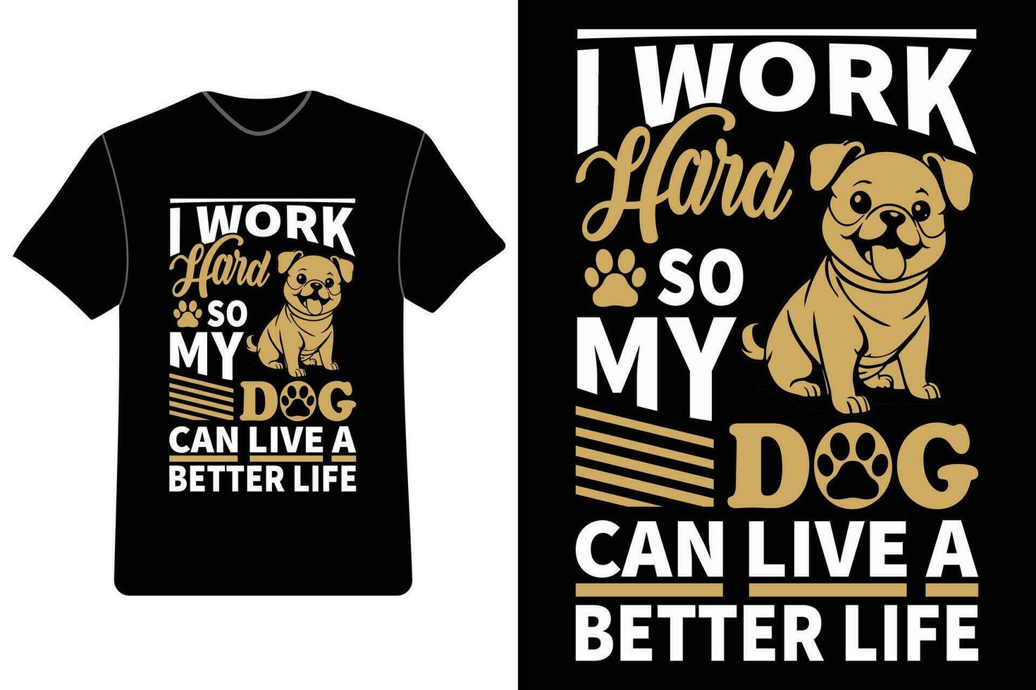 Dog t-shirt design, Funny dog t-shirt, Dog lover shirt, Cute puppy tee, Dog quote shirt. vector