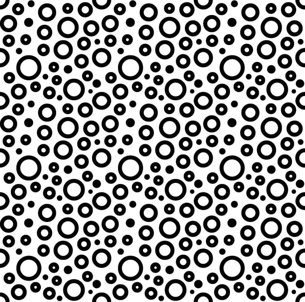 Abstract seamless pattern with silhouettes flowers in black and white. Floral repeating monochrome background. Endless print texture. Fabric design. Wallpaper - vector