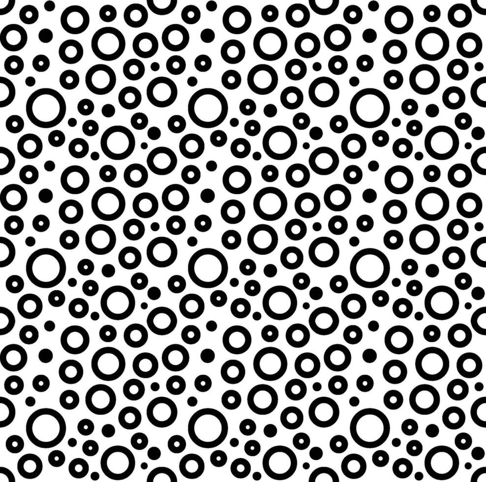 Abstract seamless pattern with silhouettes flowers in black and white. Floral repeating monochrome background. Endless print texture. Fabric design. Wallpaper - vector