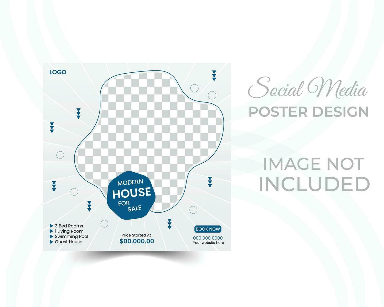 Digital business marketing social media post and web banner Digital business marketing social media post vector