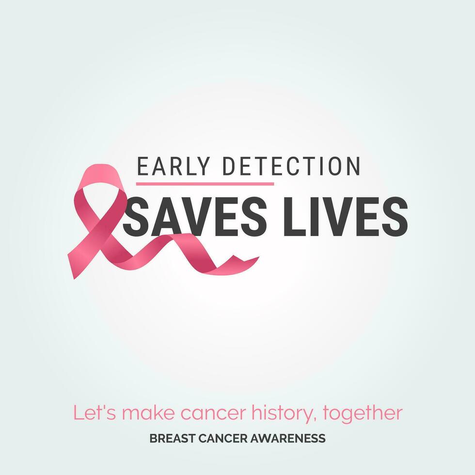 Triumph Over Breast Cancer Awareness Design vector