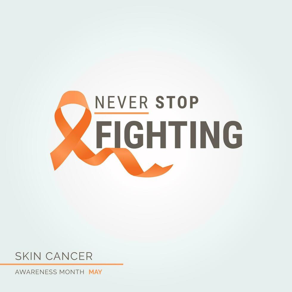 Artistry for a Cause. Skin Cancer Awareness vector