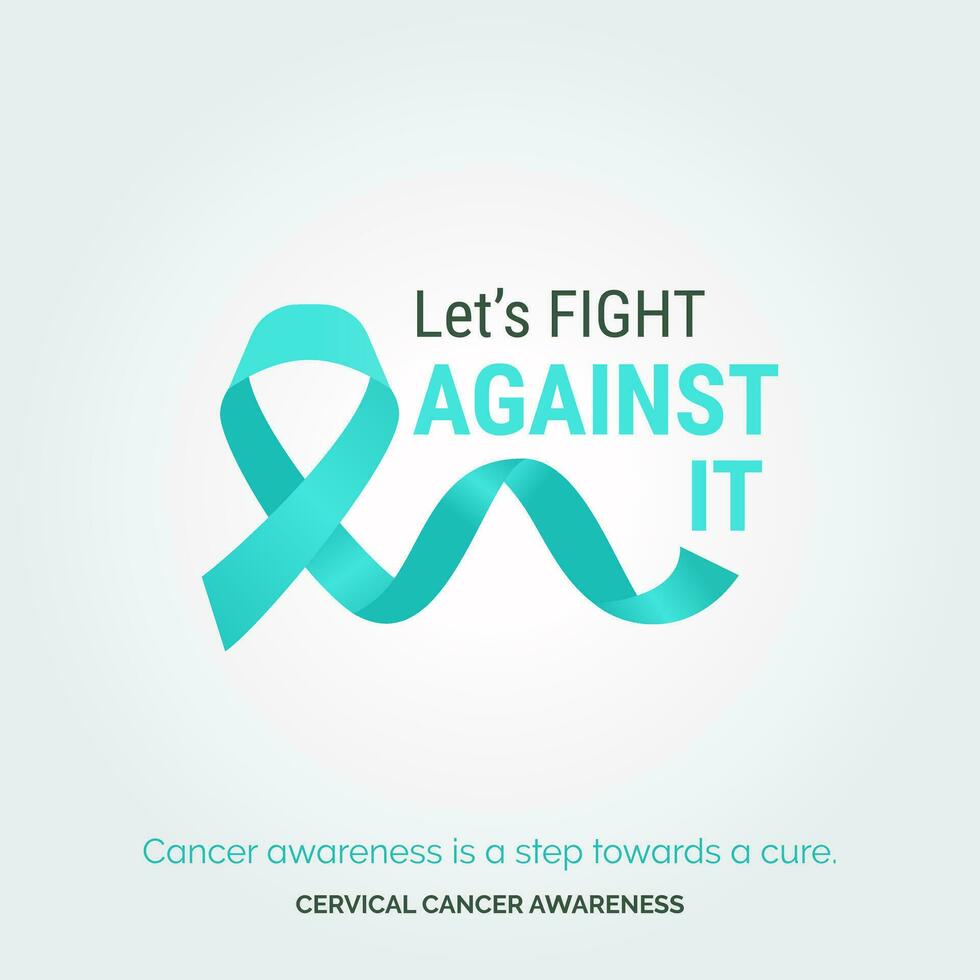 Triumph Over Challenges with Intricate Vector Background Cervical Cancer