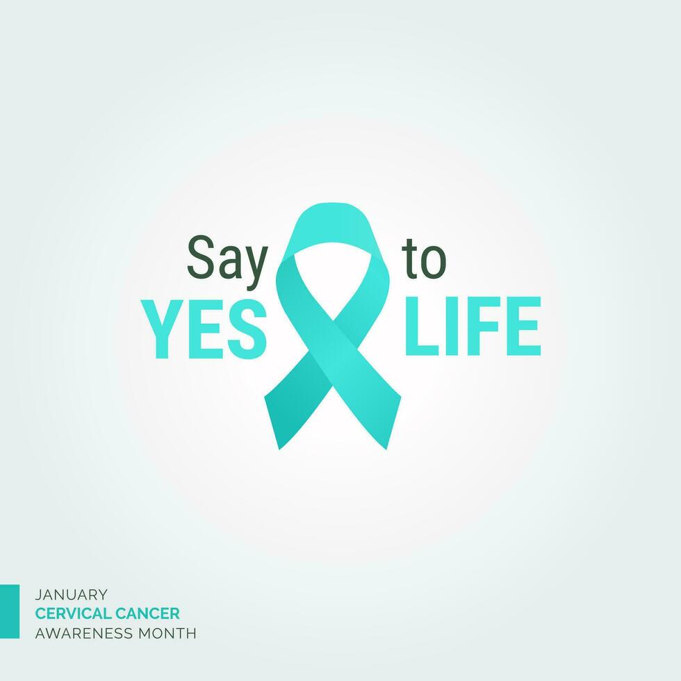 Unity for a Cervical Cancer Cure Vector Background Posters