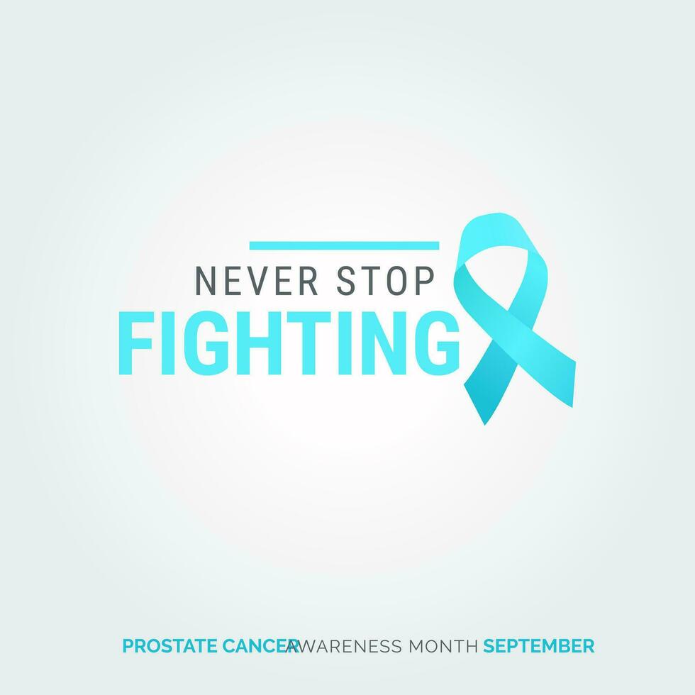 Triumph Over Challenges. Vector Background Prostate Cancer Drive