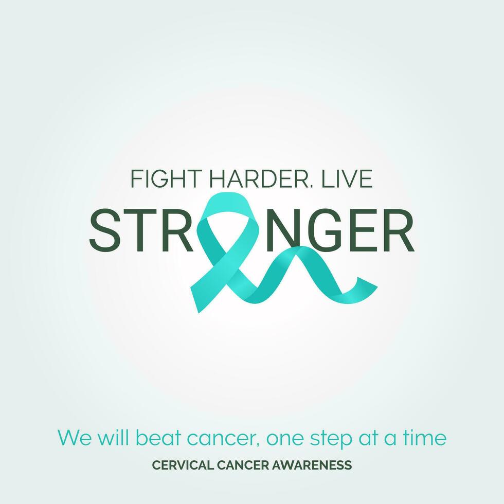 Empower Change with Vibrant Vector Background Cervical Health