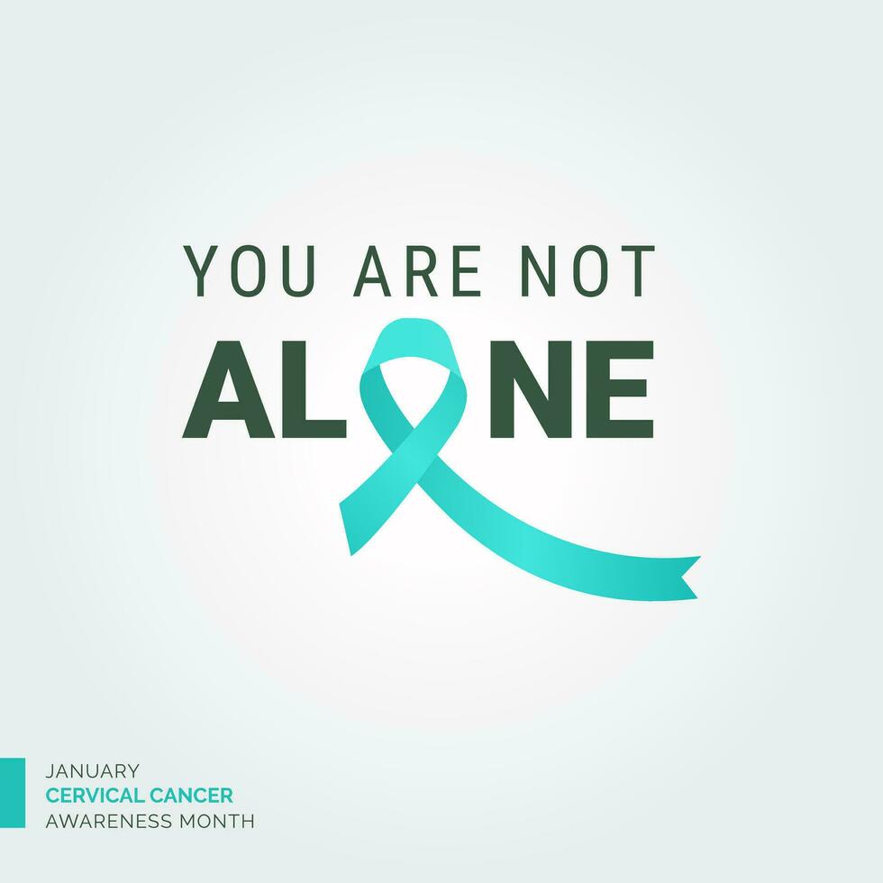 Empower. Educate. Advocate Cervical Health with Vector Background Posters