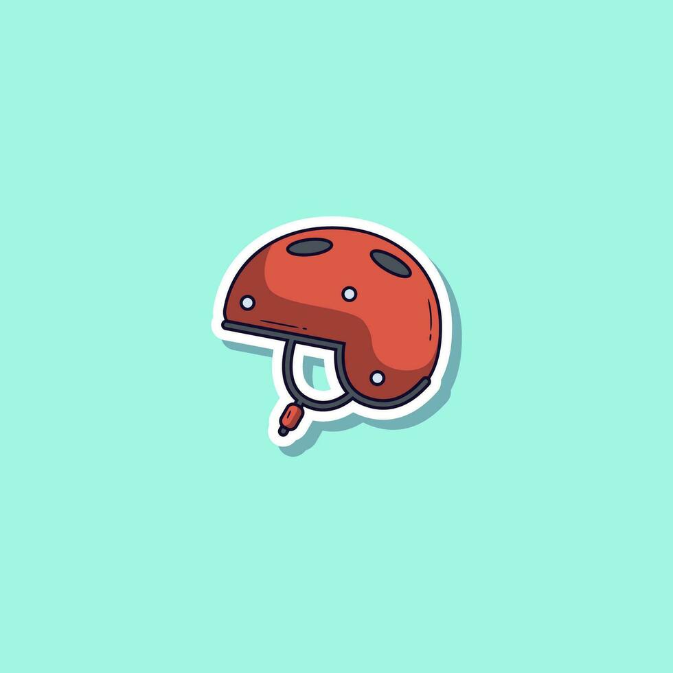 Winter sports competition element cartoon, vector illustration sticker. Vector eps 10
