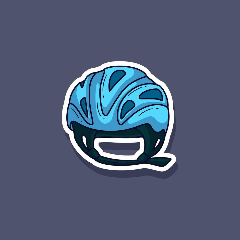 Roller skating competition element cartoon, vector illustration sticker. Vector eps 10