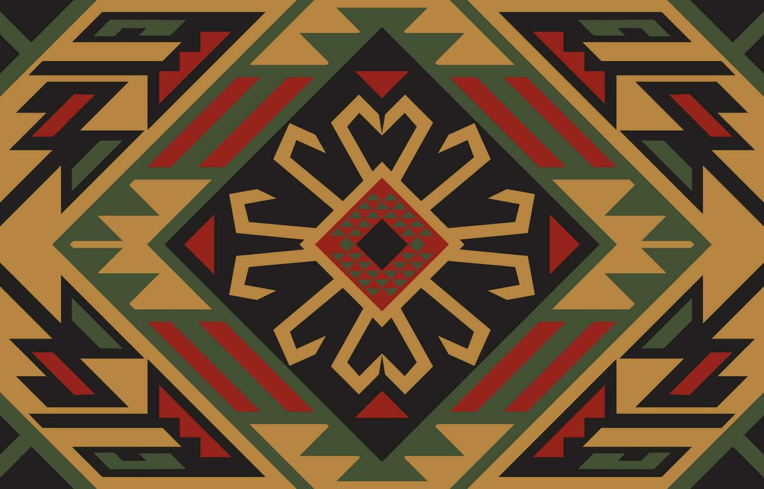 navajo tribal vector sin costura modelo. nativo americano ornamento. étnico sur occidental decoración estilo. boho geométrico ornamento. vector sin costura modelo. mexicano frazada, alfombra. tejido alfombra