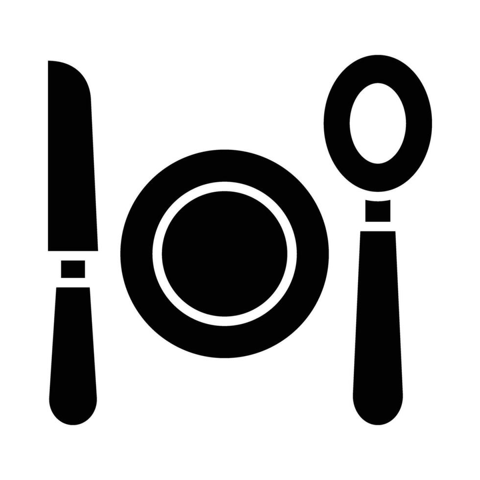 Meal Vector Glyph Icon For Personal And Commercial Use.