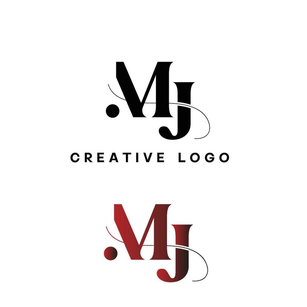 MJ initial letter vector